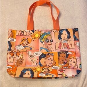 Estee Lauder Comic Pop Art Tote Bag-NWOT